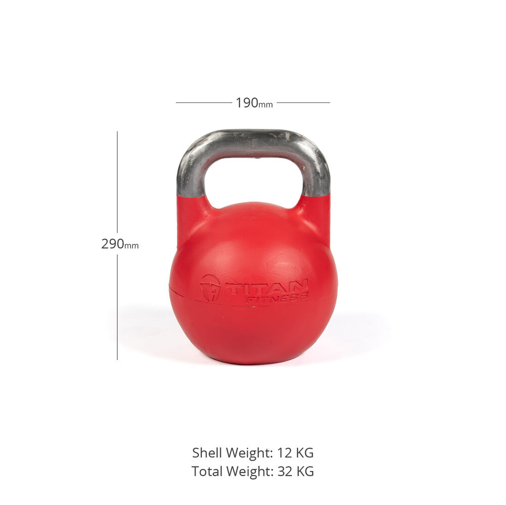blive forkølet Teenager chikane 12 kg - 32 kg Adjustable Competition Style Kettlebell | Titan Fitness