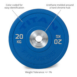 150 KG Set Color Urethane Bumper Plates