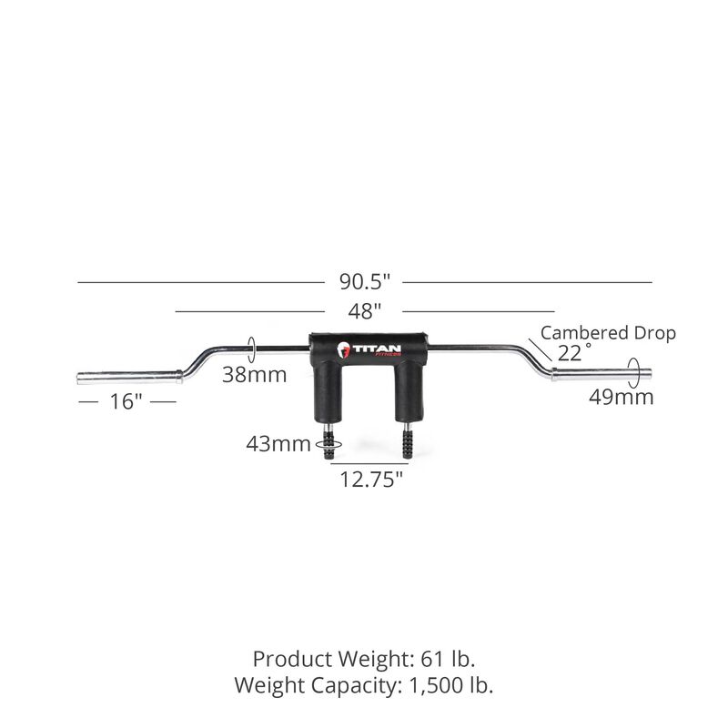 Scratch and Dent - Safety Squat Olympic Bar | v2 - FINAL SALE