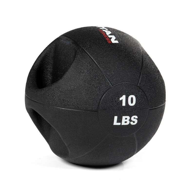 10 LB Dual Grip Medicine Ball