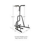 Dual Station Boxing Stand for Speed and Heavy Bag