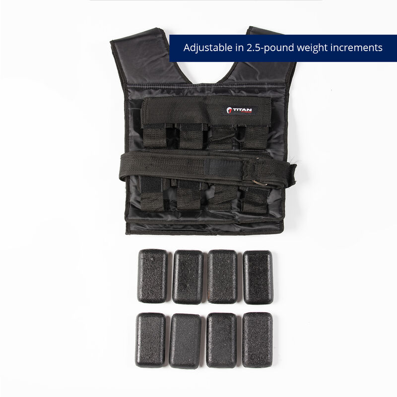 Performance Series 20 LB Adjustable Weighted Vest