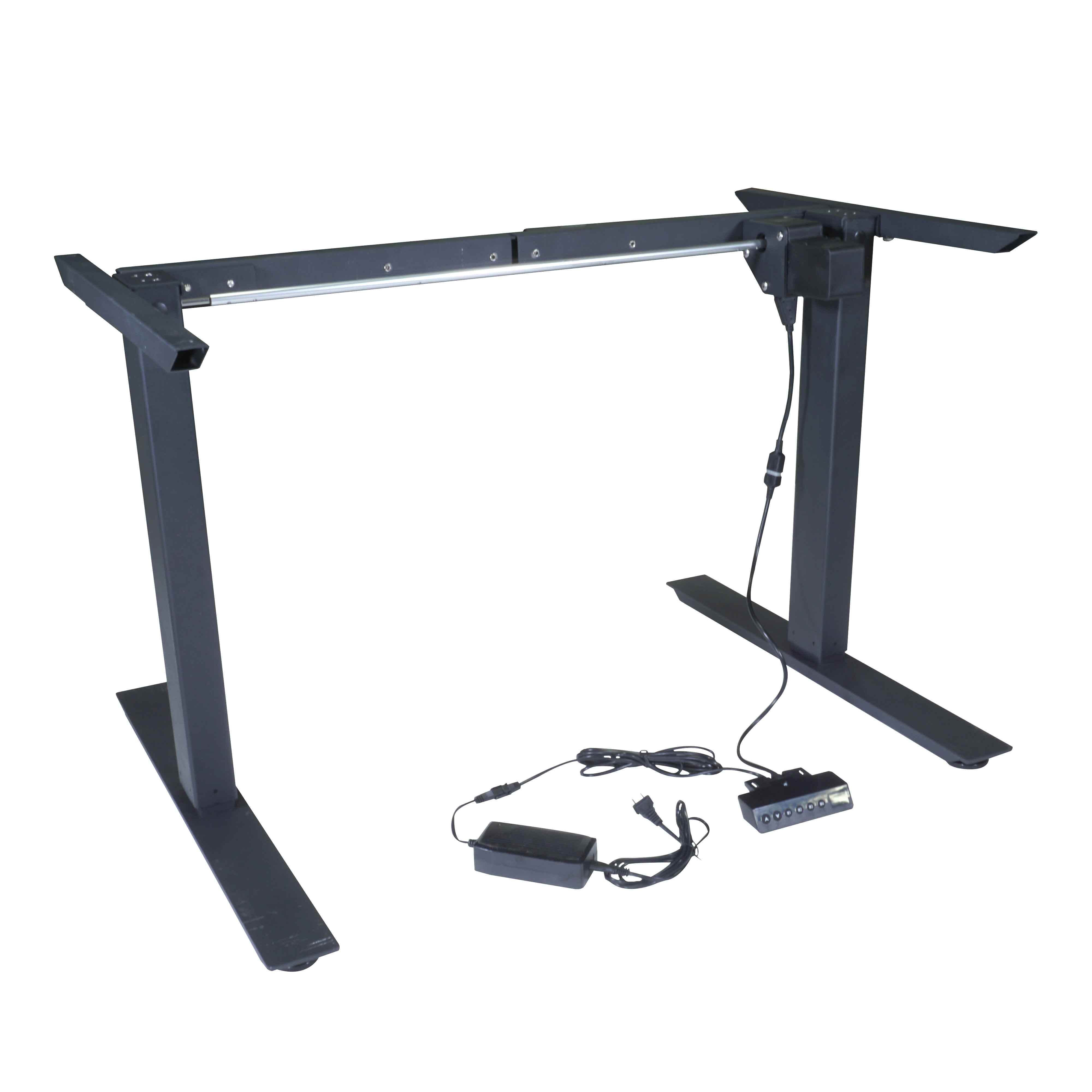 Titan Single Motor Electric Adjustable Base Height Sit-Stand Standing Desk Frame 