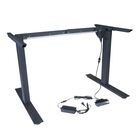 Single Motor Electric Adjustable Height A2 Sit-Stand Desk (Black)