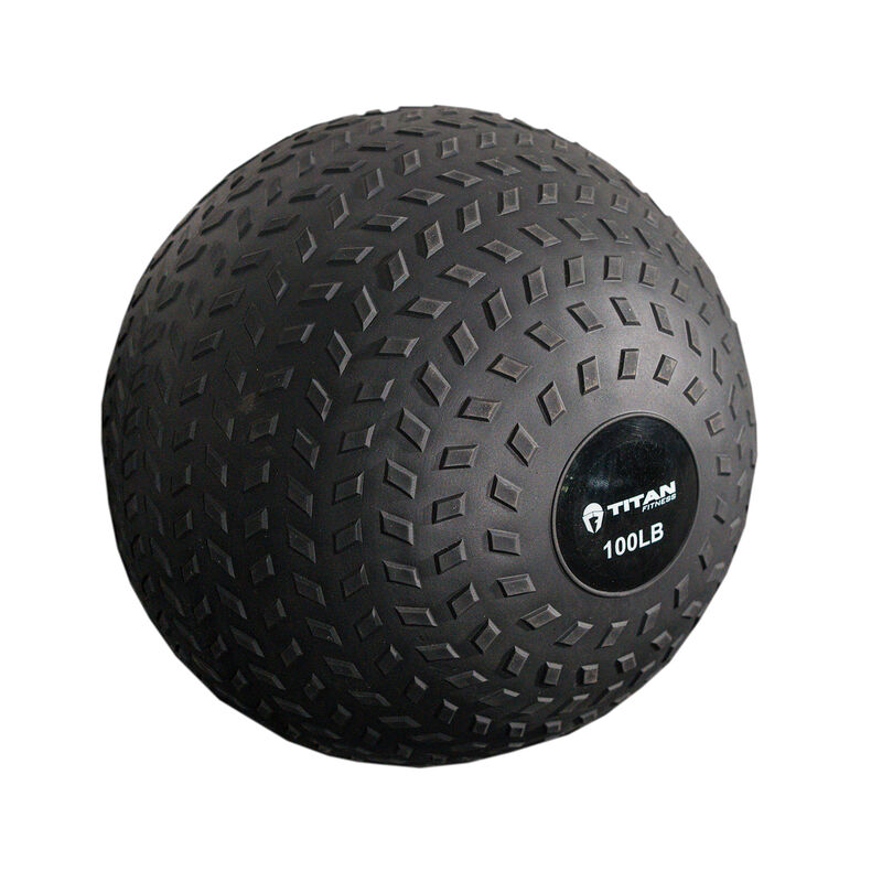 Scratch and Dent - 100LB Titan Fitness Slam Ball Rubber - FINAL SALE