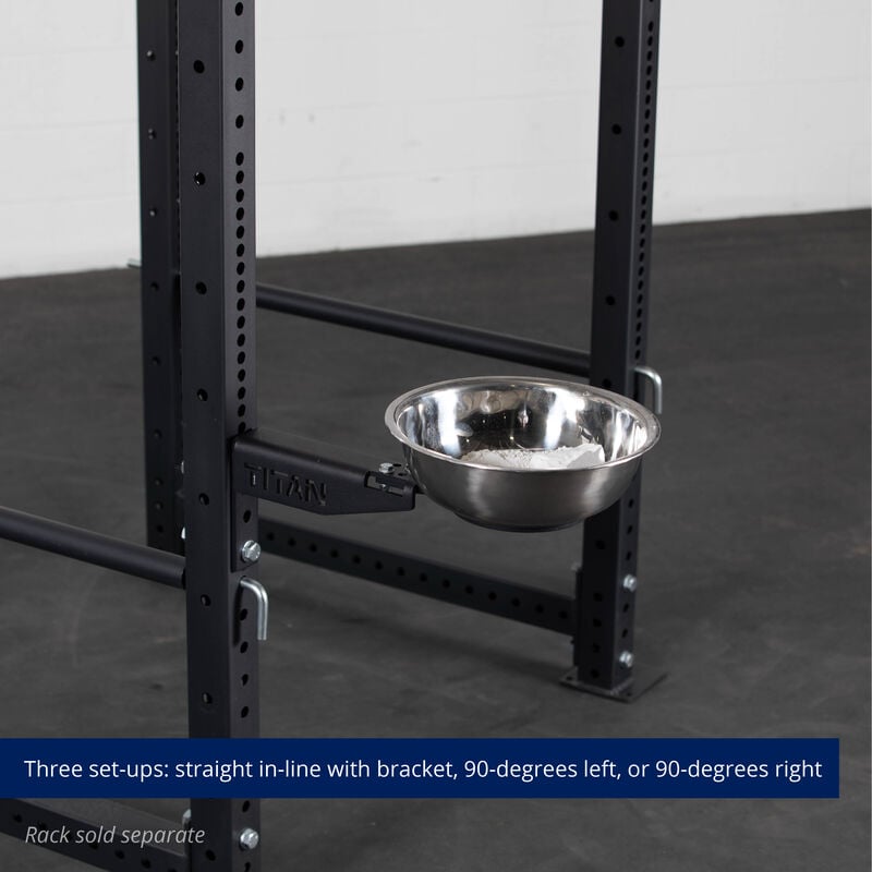 SCRATCH AND DENT - T-3 or X-3 Series Rack-Mounted Chalk Bowl - FINAL SALE