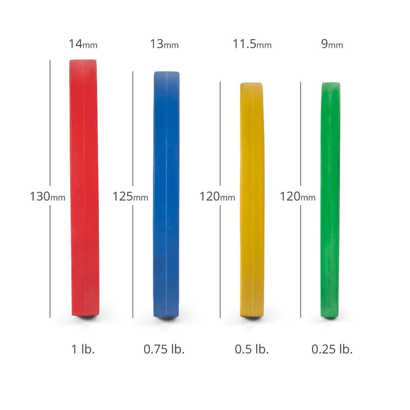 5 lb Set Color Fractional Plates | Titan Fitness