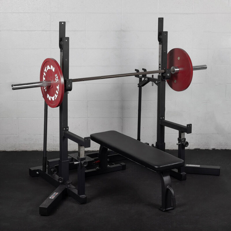 Competition Bench and Squat Rack Combo