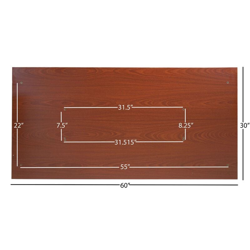 Scratch and Dent - Universal Desk Top - 30" x 60" Wood - FINAL SALE