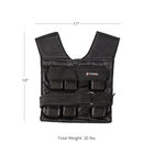 30 LB Adjustable Weighted Vest