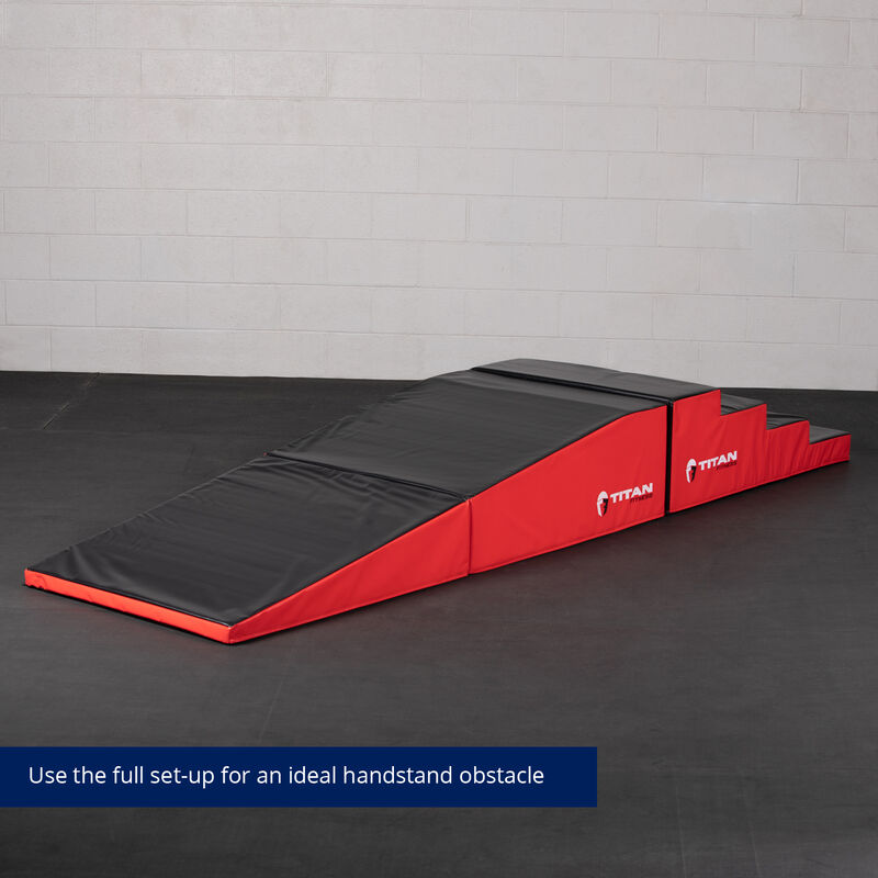 Gymnastics Incline and Step Mat Combo – Handstand Obstacle
