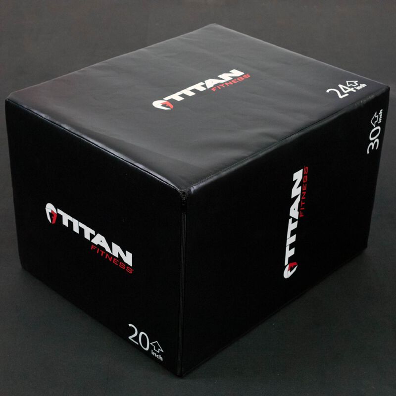 SCRATCH AND DENT - 3-in-1 Soft Foam Plyometric Box – 20" x 24" x 30" - FINAL SALE