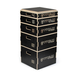 Stackable Wooden Plyometric Boxes
