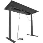 A6 Adjustable Sit To Stand Desk 24"- 50" w/ Black 30" x 48" Top