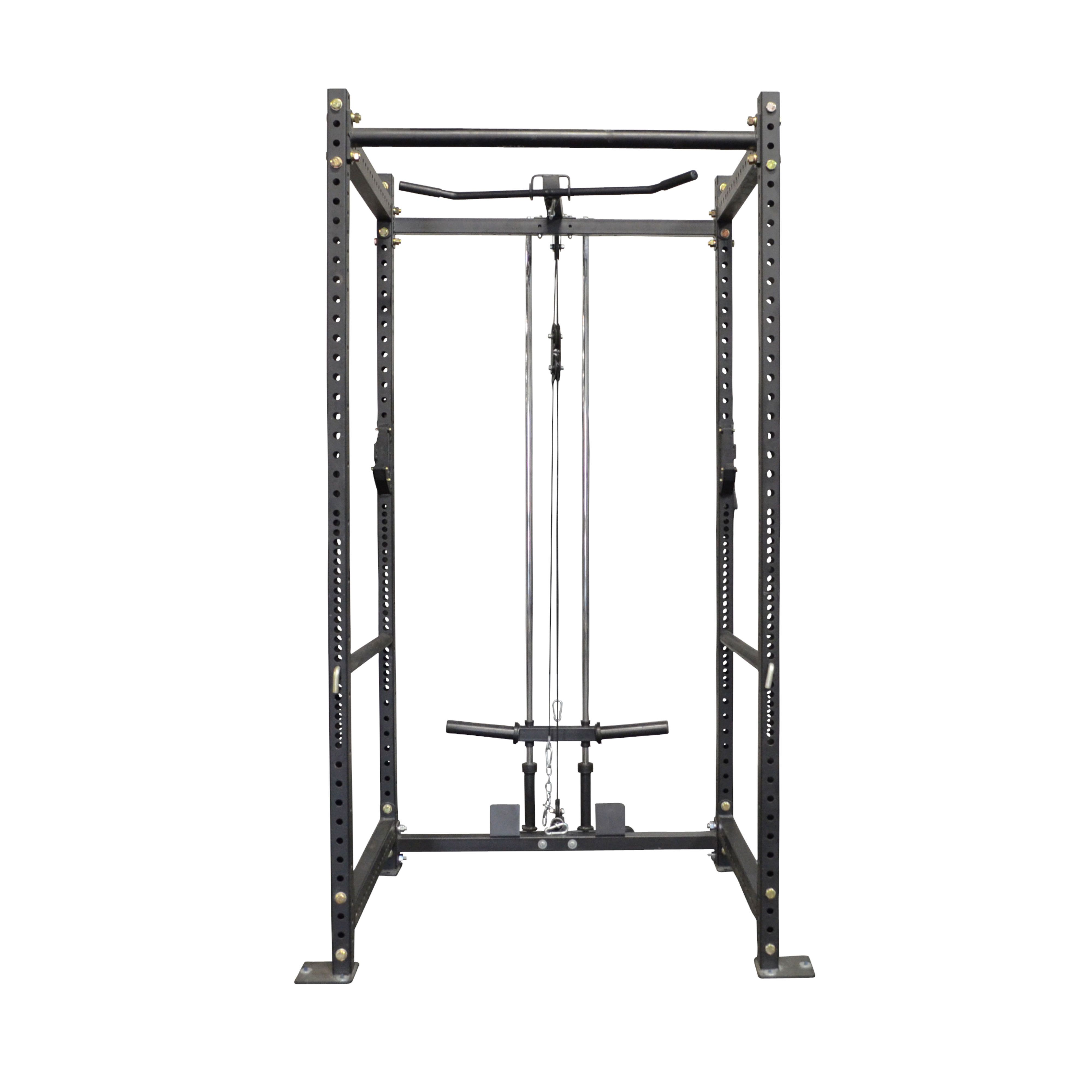 Come with J-Hooks and Other Cable Attachments Mikolo Power Cage Dip Bars T-Bar 1000LBS Power Rack with LAT Pull Down and 360° Landmine for Home Gym Weightlifting 2021 Version-Blue 