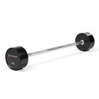 90 LB Straight Rubber Fixed Barbell