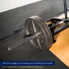 Take the struggle out of loading and unloading your barbell