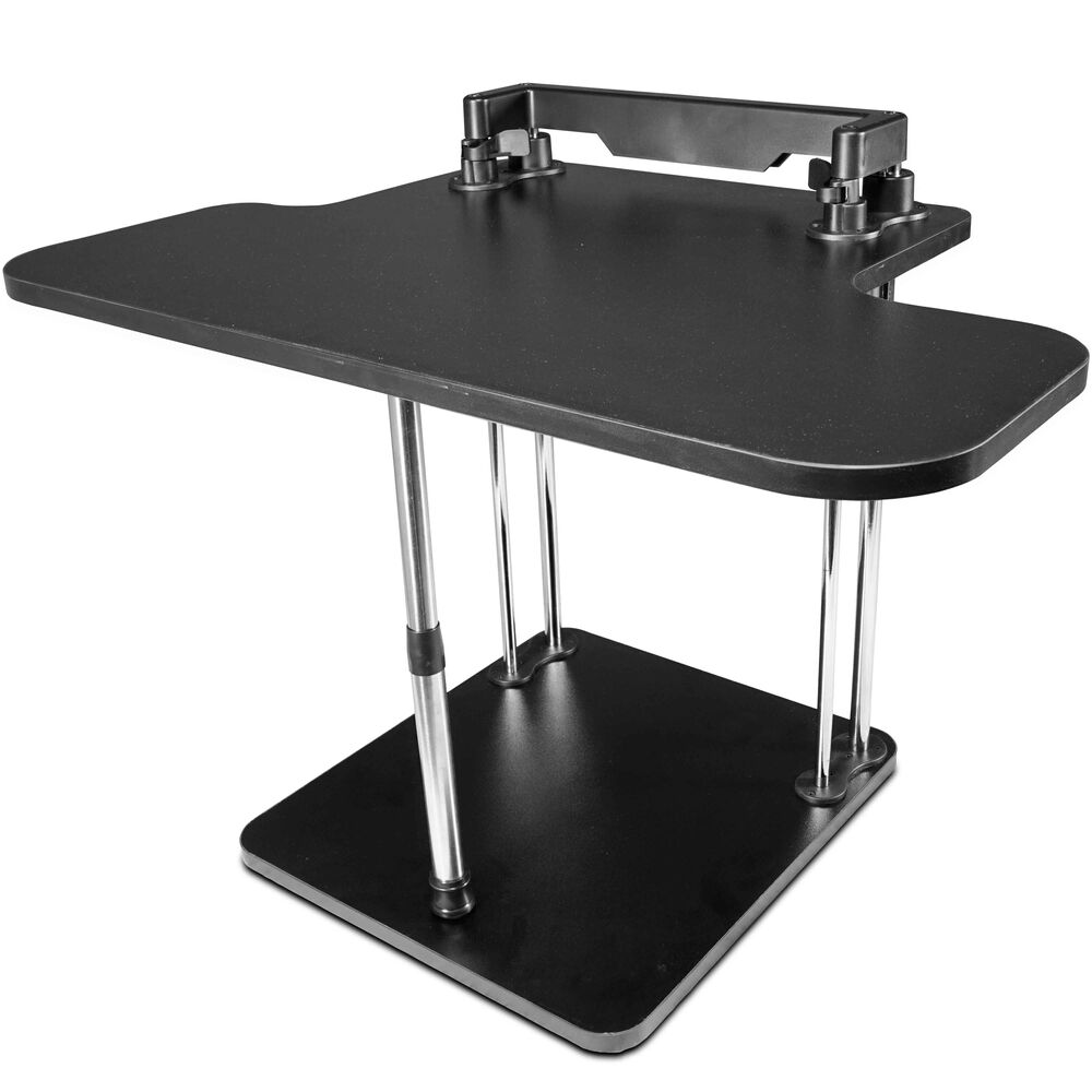 Adjustable Deluxe Stand Sit Desk Conversion Kit