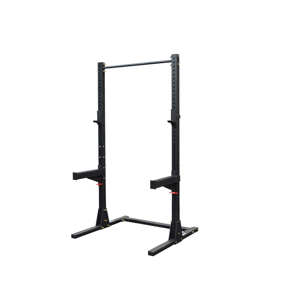 X 3 Squat Stand W Pull Up Bar Spotter Arms