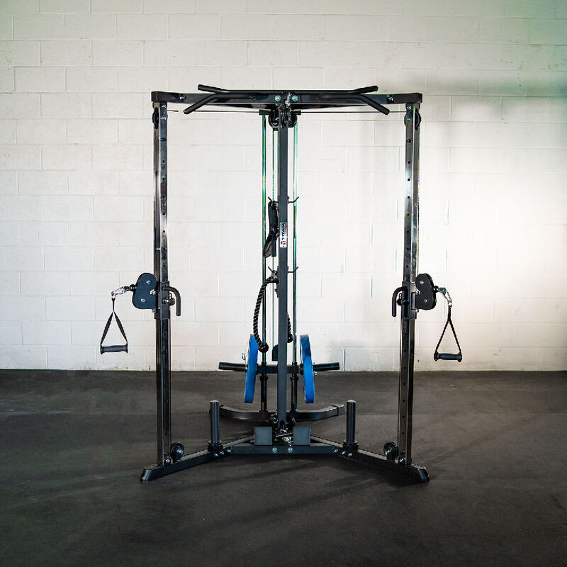 Plate Loaded Functional Trainer & Cable Crossover Machine - Plate