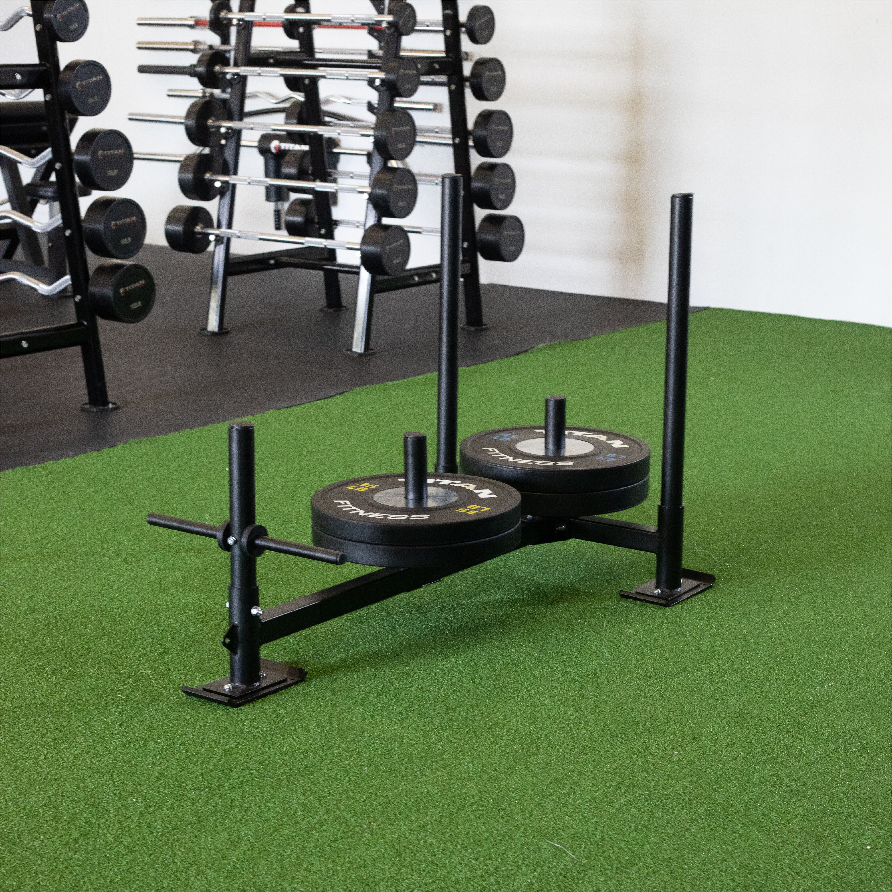Fitness Weight Sled Low Push Pull Heavy High Training Resistance explosive train 