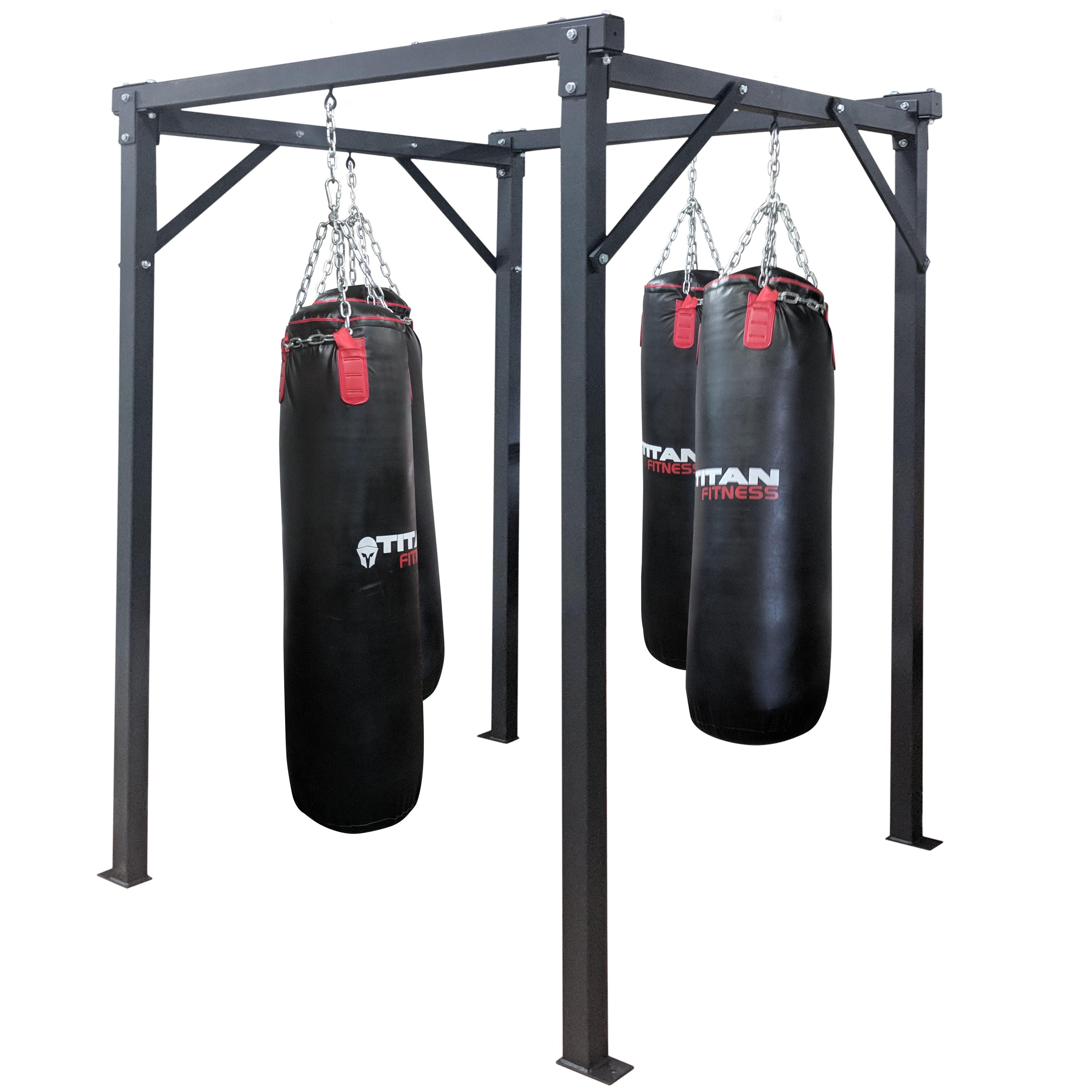 Scratch and Dent - Heavy Duty 4 Bag Boxing Stand Bolt Down