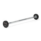 20 LB Straight Rubber Fixed Barbell