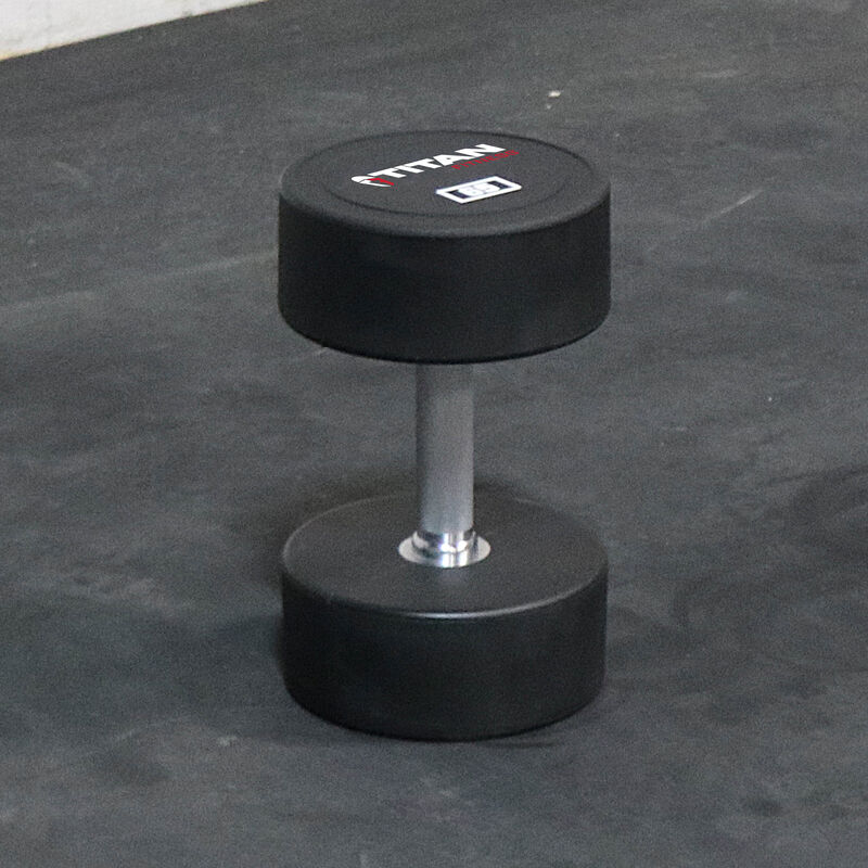 Scratch and Dent - Single 65 LB Round Urethane Dumbbell - FINAL SALE