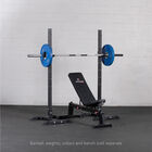 T-3 Series Independent Squat Stand With Pull-Up Bar