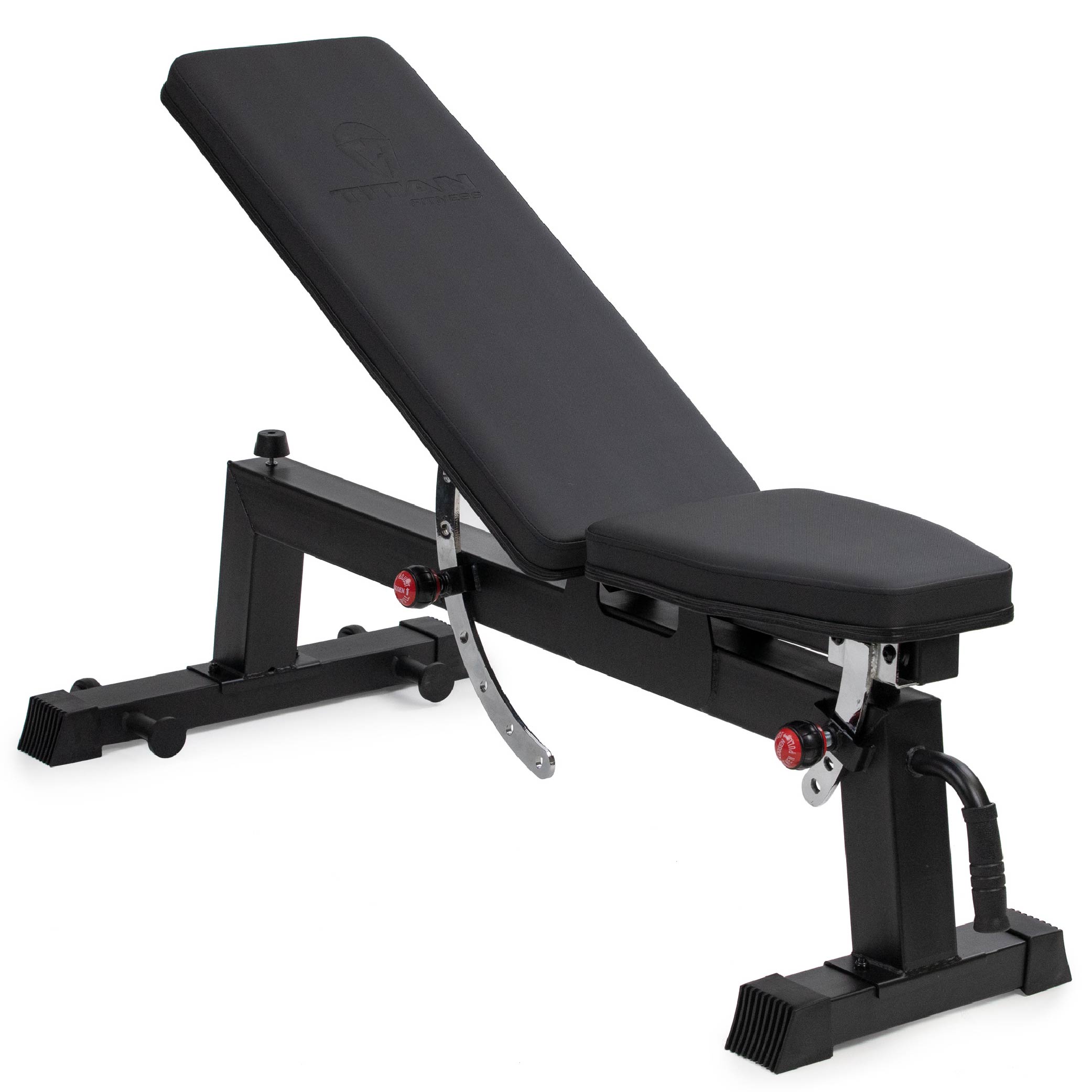 Adjustable Incline Bench - Rated 650 LB Flat, or Upright Bench | Titan Fitness