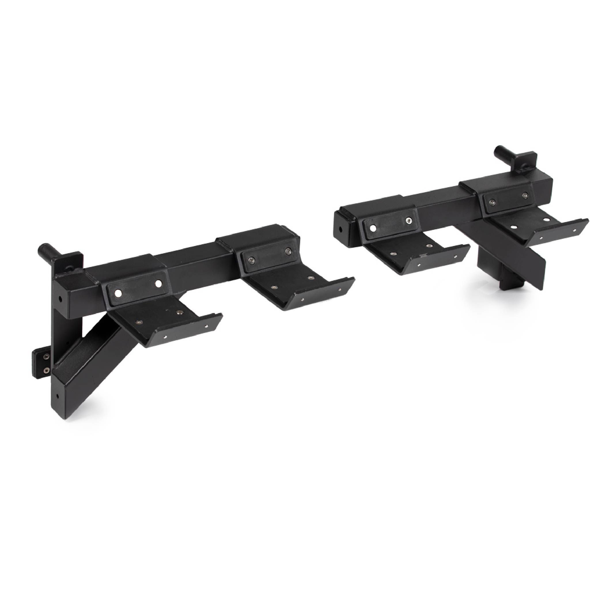 T-2 Series Dumbbell Weight Bar Holders - J-Hook Style Mounting